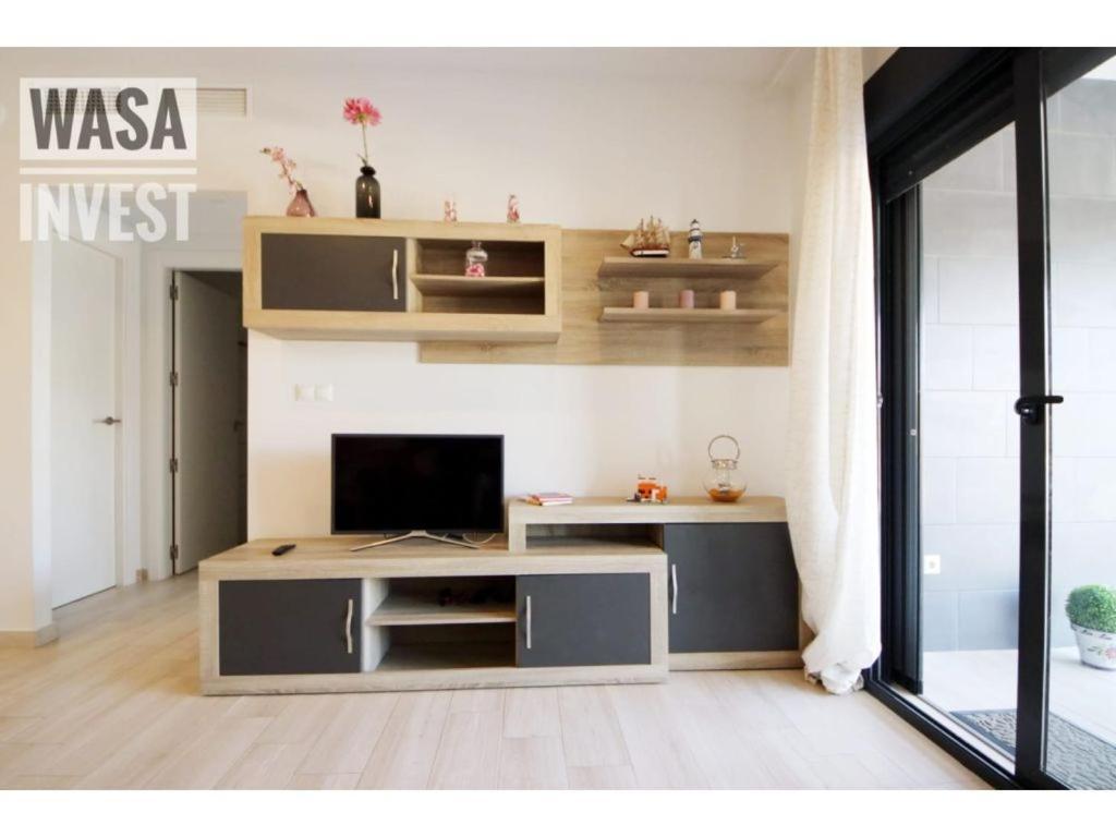 Pinada Beach IV New & Comfort. Apartment, 1St Line To The Beach, Sunterrace+Pool La Mata  Kültér fotó
